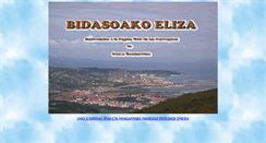 Desktop Screenshot of bidasoakoeliza.org