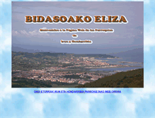 Tablet Screenshot of bidasoakoeliza.org